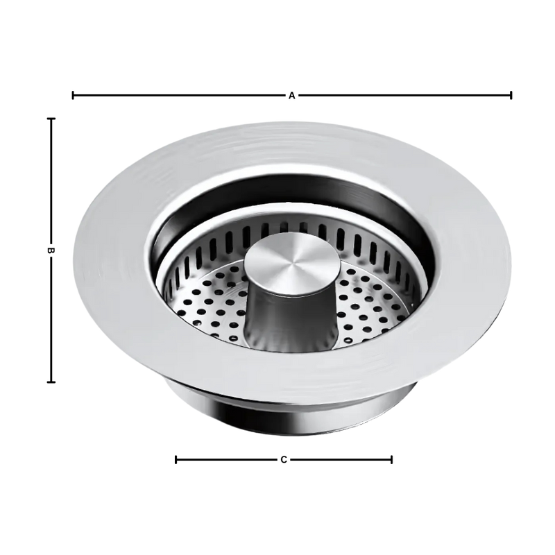 Multi-Function Stainless Steel Sink Drain