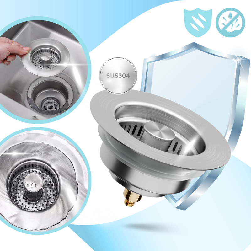 Multi-Function Stainless Steel Sink Drain