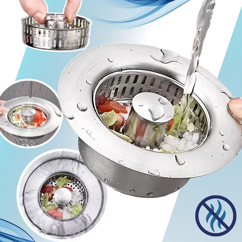 Multi-Function Stainless Steel Sink Drain
