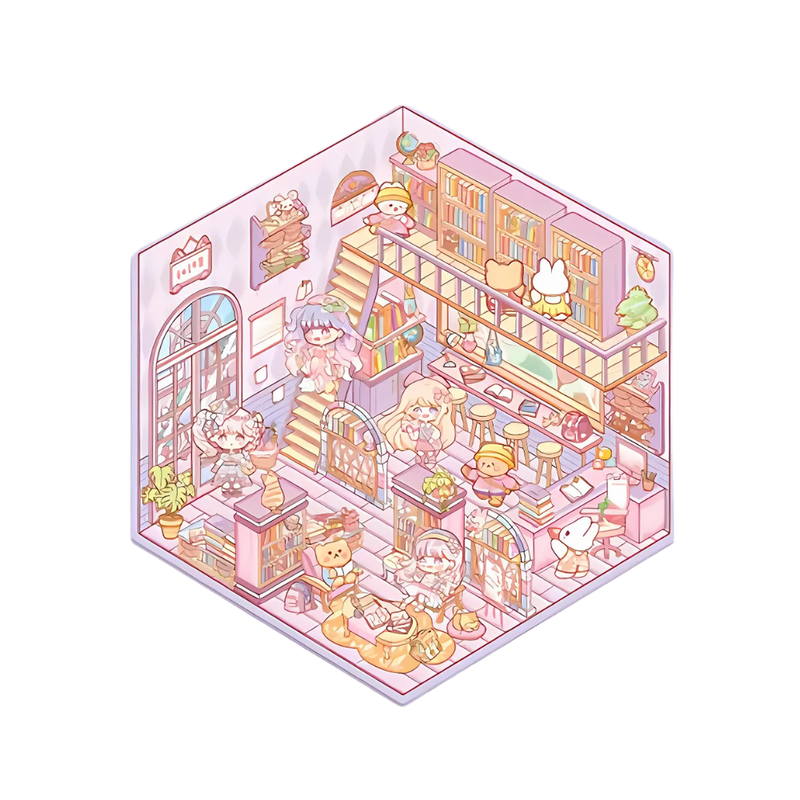 Pastel Home Tales Stickers