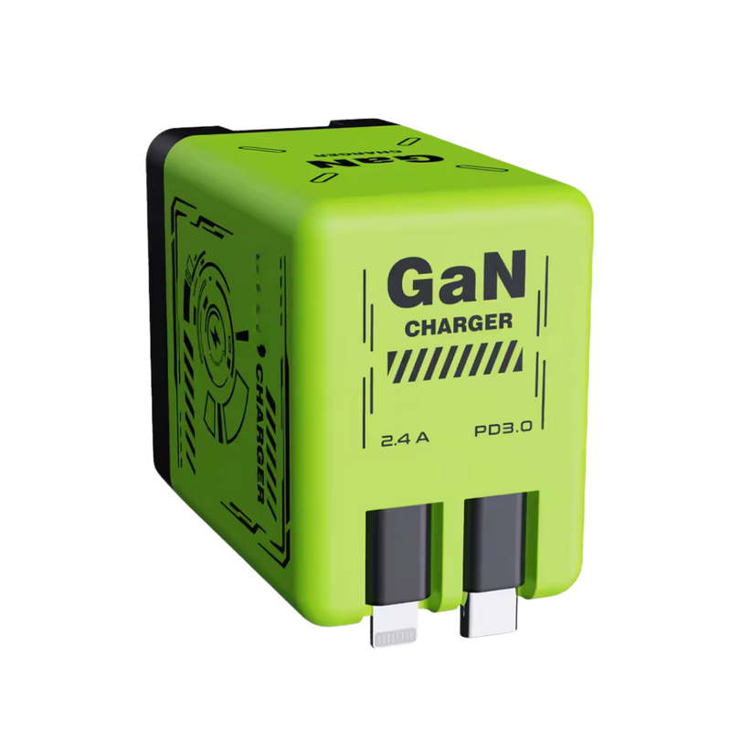 Retractable Cable Dual Charger