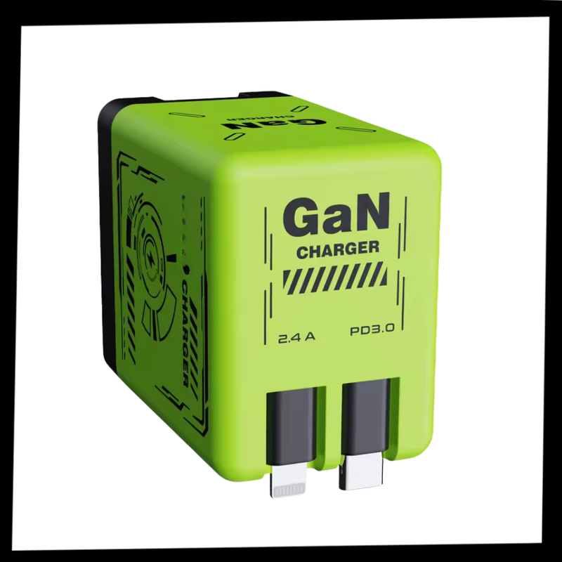 Retractable Cable Dual Charger