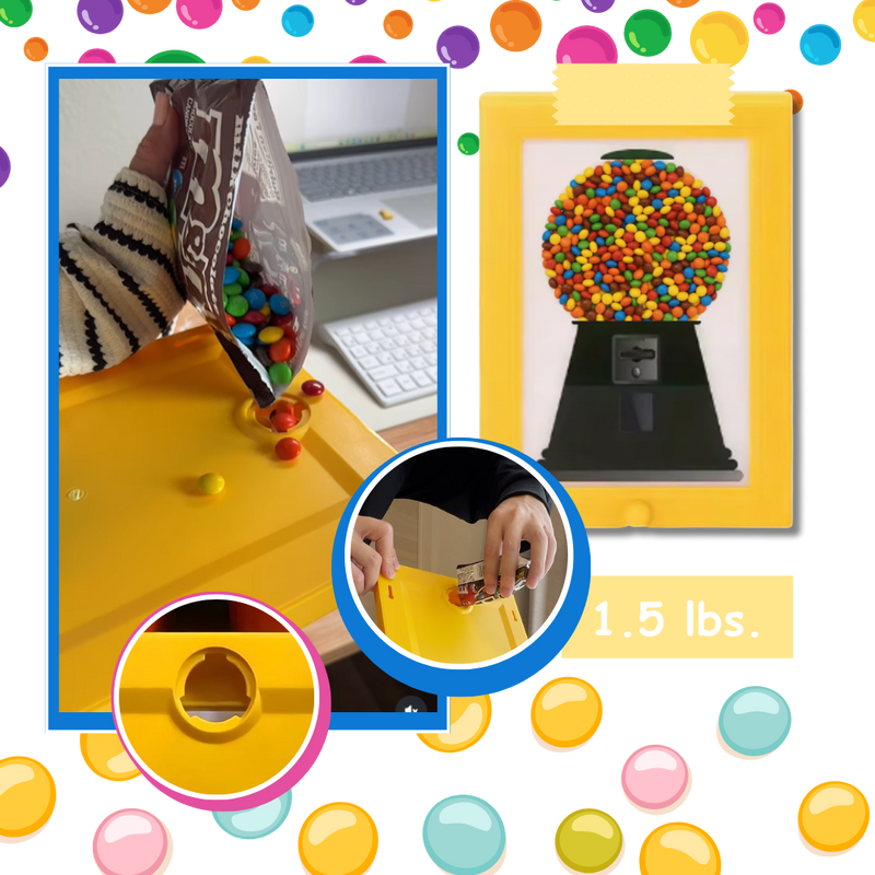 Wall-Mounted Candy Frame Dispenser