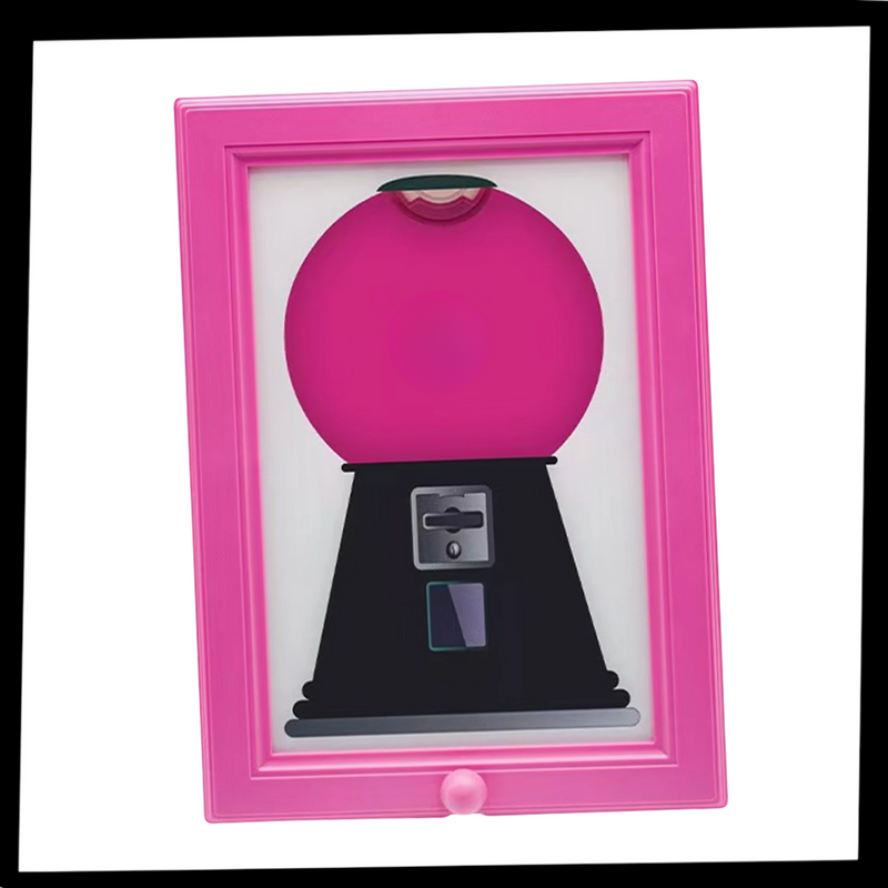 Wall-Mounted Candy Frame Dispenser